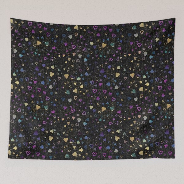 Item preview, I Heart Multicolor Black And Gold designed and sold by SakuraSkies.