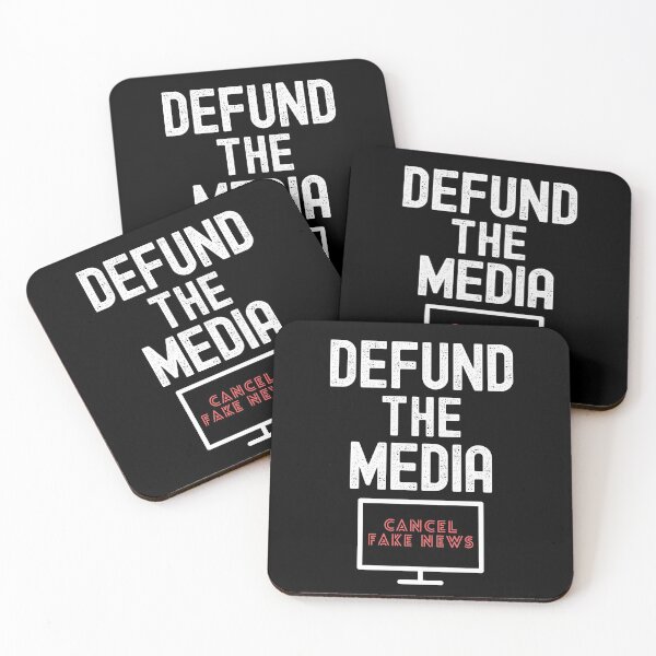 Item preview, Defund the Media Cancel Fake News designed and sold by Frosty1489.