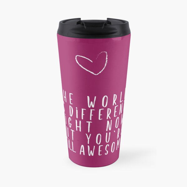 The World Is Different Travel Mug