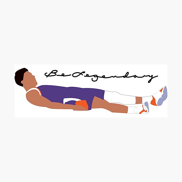 Devin Booker - Soyez le tatouage légendaire de Kobe Bryant Impression photo