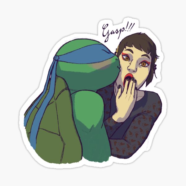 Pin en TMNT raph x leo kiss