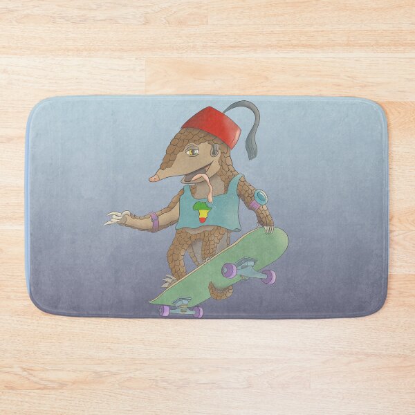 Item preview, Rad Pangolin Skater Boi Only - Skate Africa designed and sold by Shawn Ballard.