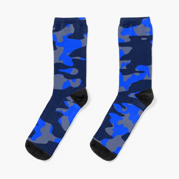 Camo Blues Socks