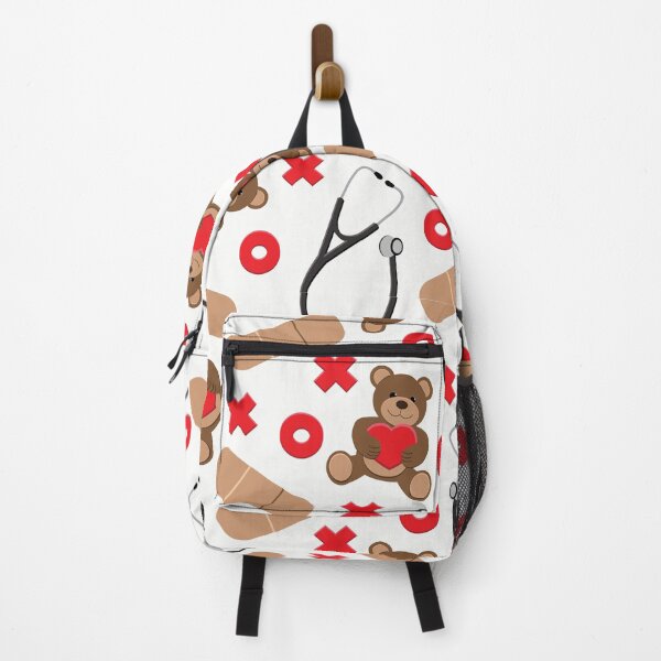 Item preview, Kid friendly medicine pattern-white background designed and sold by --SorahMalka--.