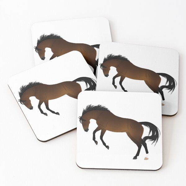 Item preview, Bucking Bay Thoroughbred - Equine Rampaige designed and sold by equinerampaige.