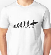 Surfing Evolution Unisex T-Shirt