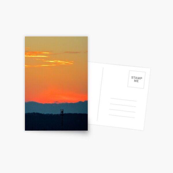 Sunrise Over The Niagara Escarpment Postcard