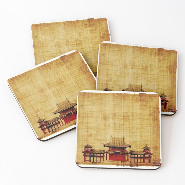 Item preview, old japanese house architucture paper designed and sold by WilliamsGFX.