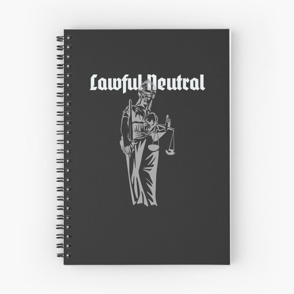 Item preview, Tabletop RPG Lawful Neutral V2 designed and sold by CrimsonKnights.