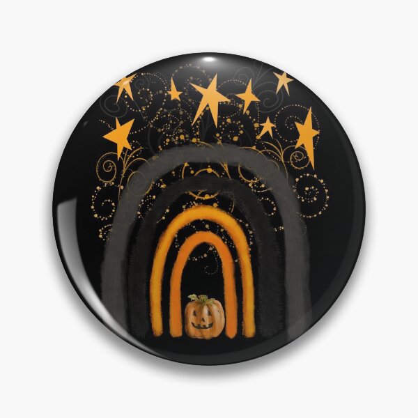 Item preview, Halloween Rainbow | Pumpkin and Stars by Cherie(c)2020 designed and sold by CheriesArt.