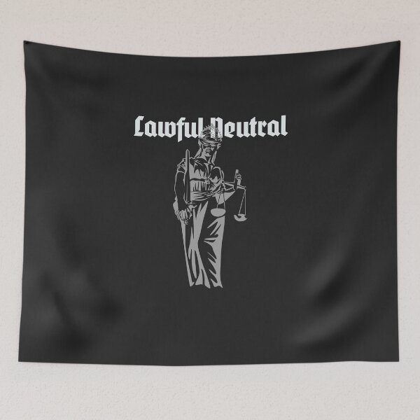 Item preview, Tabletop RPG Lawful Neutral V2 designed and sold by CrimsonKnights.