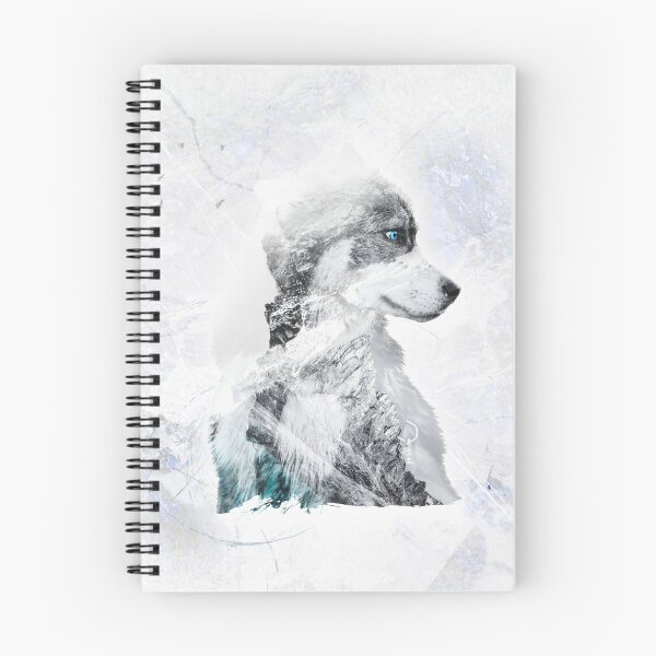 Item preview, Nordic dog with double exposure designed and sold by Destroyed-Pixel.
