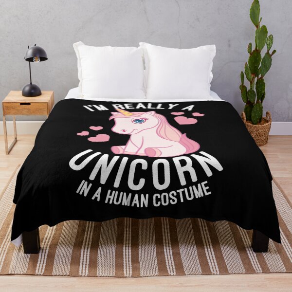 Item preview, I'm Really A Unicorn In A Human Costume Unicorns Lovers  designed and sold by basselelkadi.
