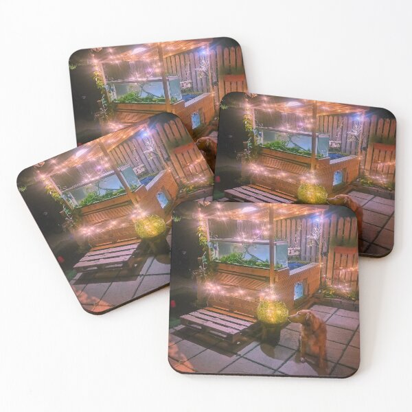Item preview, Bru the GoldenIrish beside the Pond before lights out. designed and sold by GregDorney.