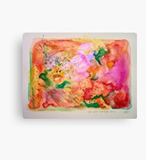 outside voice Canvas Print