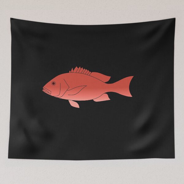 Item preview, Red Fish Simple Design Art Shirt designed and sold by Slydell1.