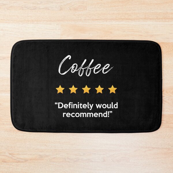 Item preview, Cute Coffee Five Star Rating Definitely Would Recommend Gift designed and sold by Craftypineapple.