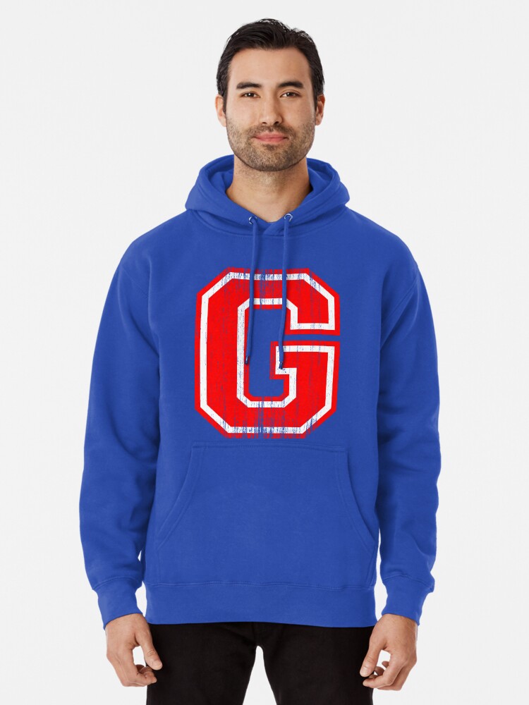 Big Red Letter G Pullover Hoodie for Sale by adamcampen Redbubble