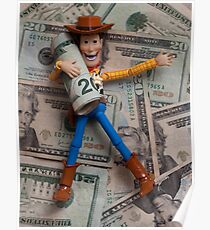 Woody Rollin in the Cash Poster