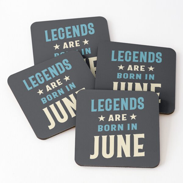 Item preview, Legends are Born in June - June Birthday Gift for Men and Women designed and sold by cidolopez.