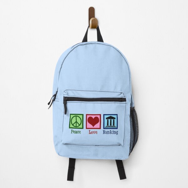 Item preview, Peace Love Banking designed and sold by Epic Love Designs.