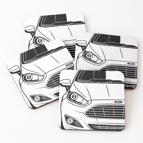 Item preview, Ford Fiesta Sixth Generation Best Shirt Design designed and sold by CarWorld.