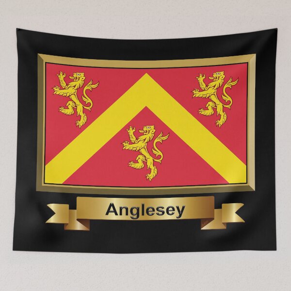 Item preview, Anglesey Flag Gifts, Stickers & Products (N) designed and sold by mpodger.