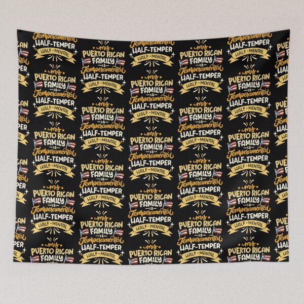 Item preview, My Puerto Rican Family Is Temperamental - Boricua designed and sold by anziehend.