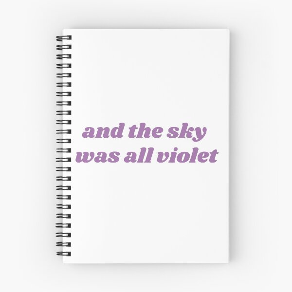 Item preview, And The Sky Was All Violet designed and sold by isobelcough.