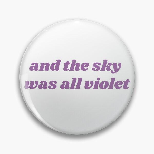 Item preview, And The Sky Was All Violet designed and sold by isobelcough.