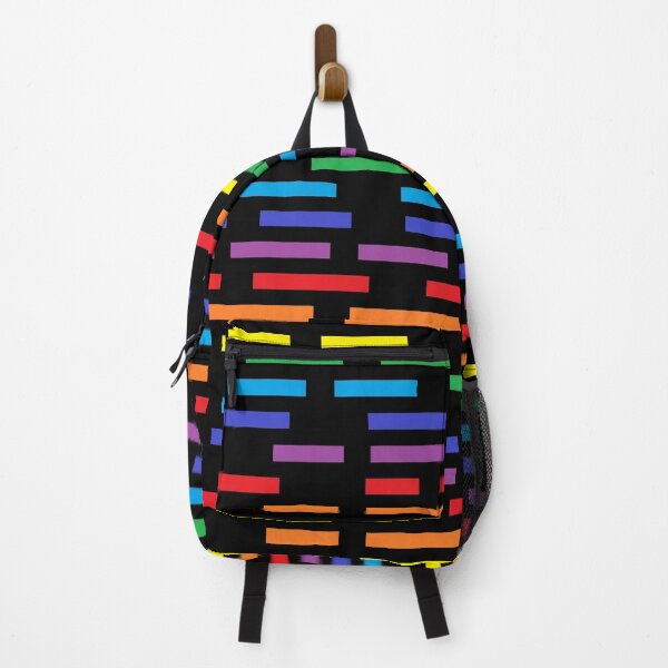 Item preview, Broken Rainbow and Black Stripes designed and sold by lornakay.
