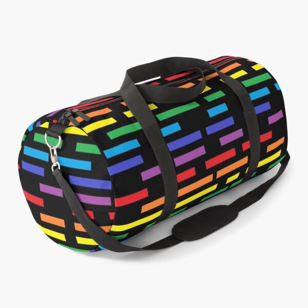 Item preview, Broken Rainbow and Black Stripes designed and sold by lornakay.