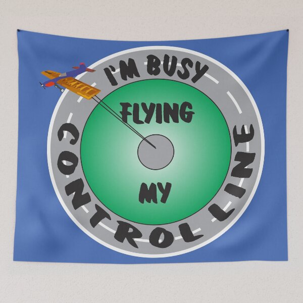 Item preview, I'm Busy Flying My Control Line designed and sold by dhajr.