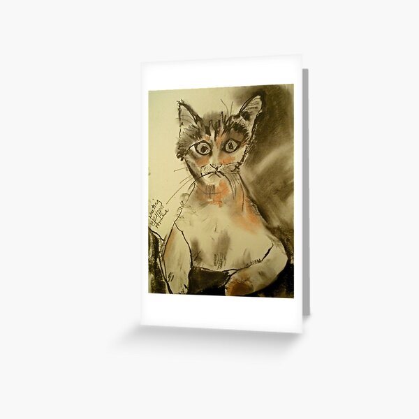 kitty Greeting Card