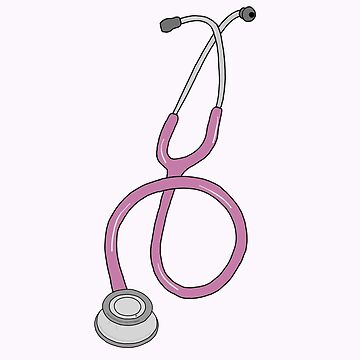 Artwork thumbnail, Stethoscope - plum by bayleft