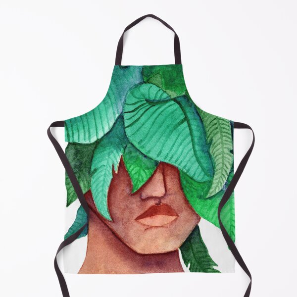 Item preview, Watercolor leaf headpiece  designed and sold by Ecojabi.