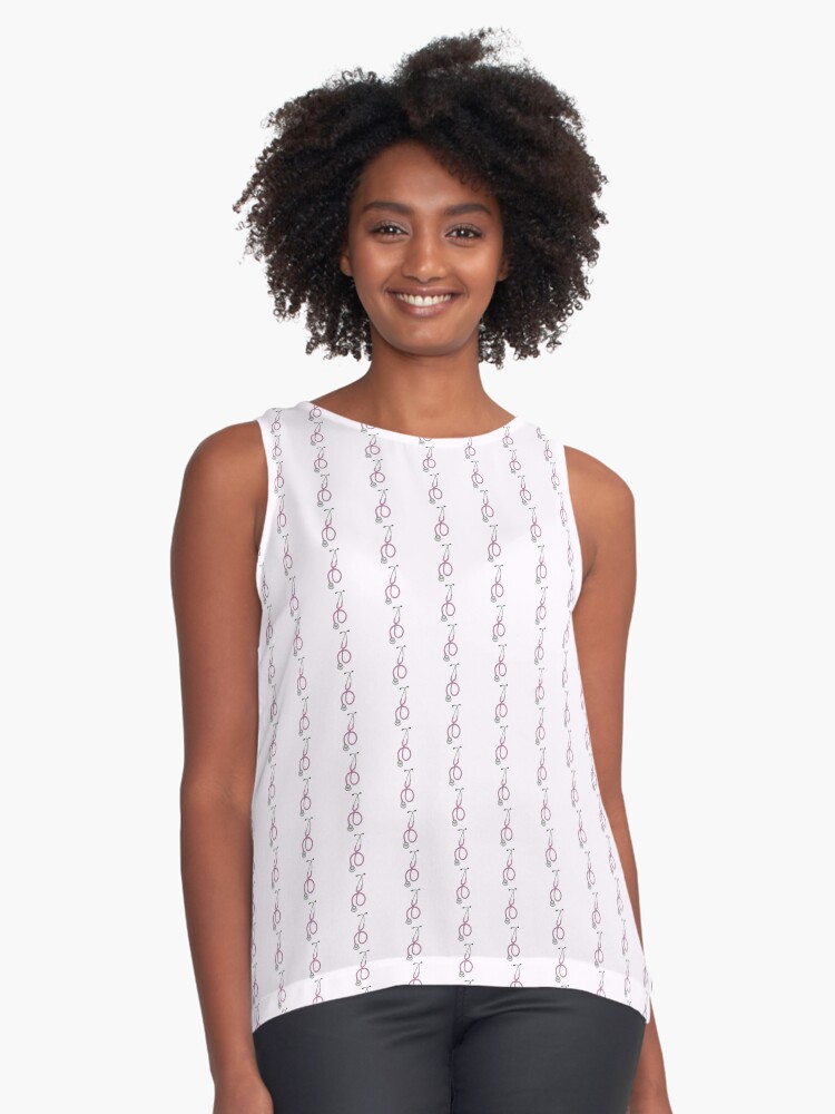 Item preview, Sleeveless Top designed and sold by bayleft.