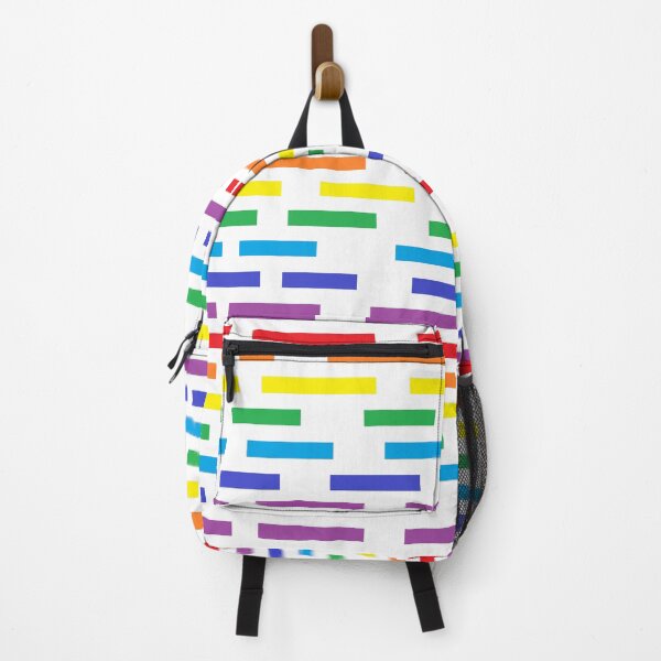 Item preview, Broken Rainbow and White Stripes designed and sold by lornakay.