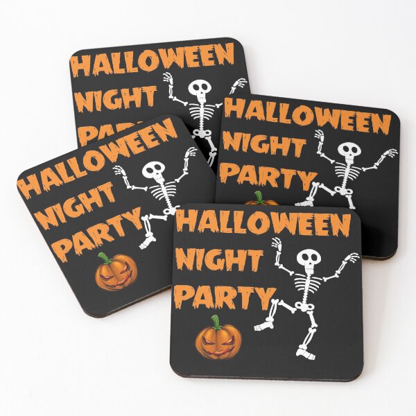 Item preview, Halloween night party t-shirts designed and sold by TopDesignArt.