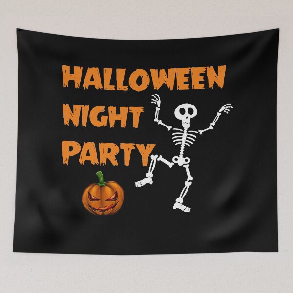 Item preview, Halloween night party t-shirts designed and sold by TopDesignArt.