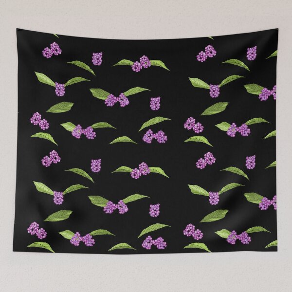 Item preview,  Fall flower Beauty Berry designed and sold by HibouMagique.