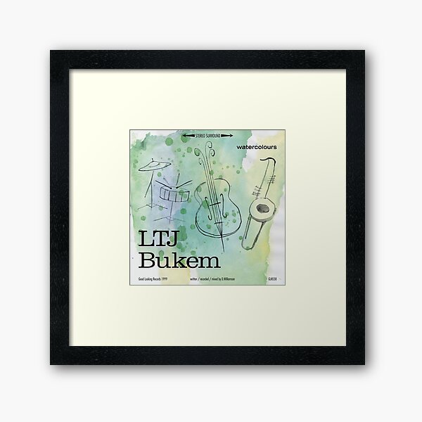 Item preview, LTJ Bukem - Watercolours designed and sold by StringsOfLife.