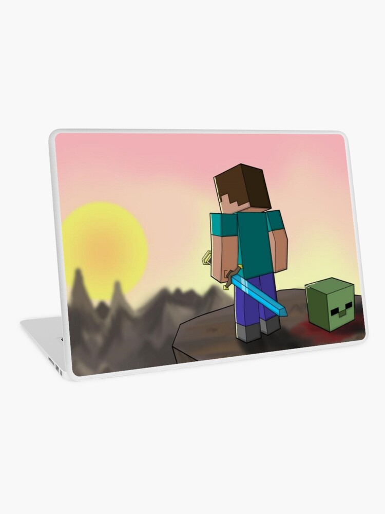 Minecraft Laptop Skin By Gakkag Redbubble