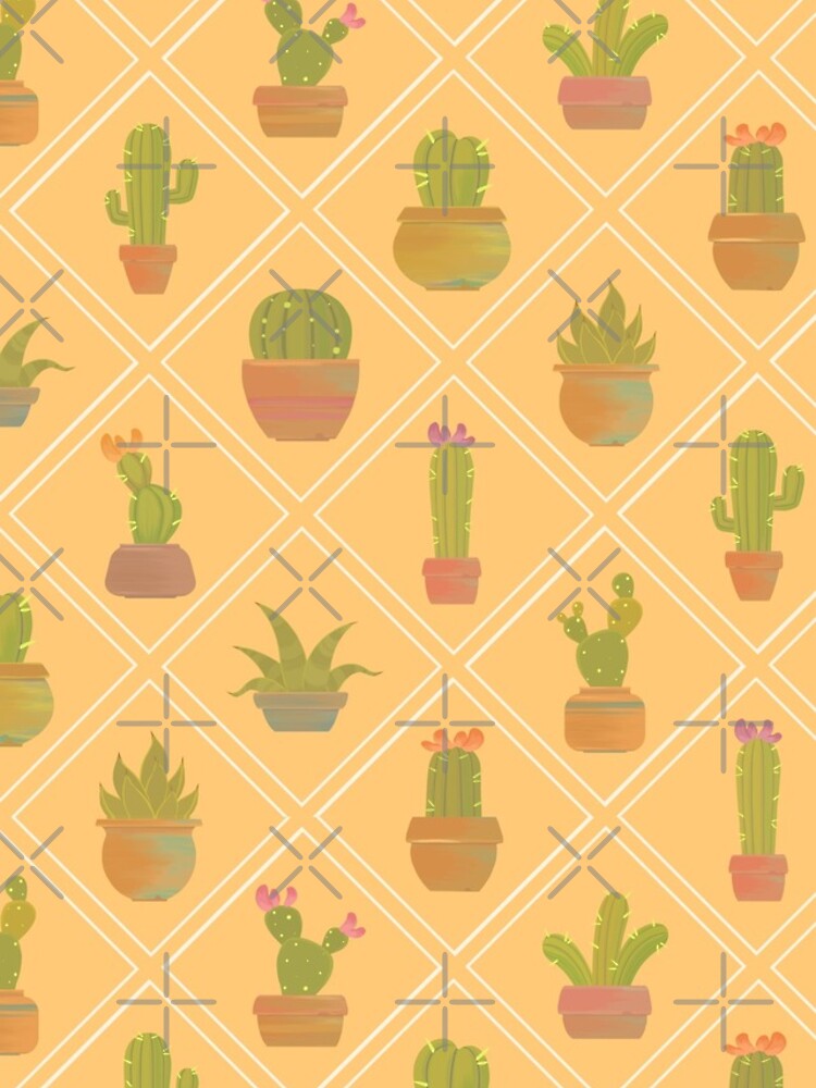 Thumbnail 5 of 5, iPhone Case, Cactus pattern designed and sold by MeriPie.