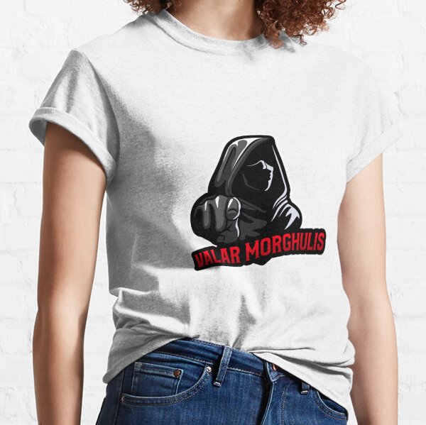 Gesichtslose Männer Valar Morghulis Logo Classic Shirt Classic T-Shirt