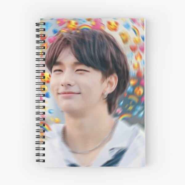 Item preview, Stray Kids Hyunjin heart meme designed and sold by inniesart.