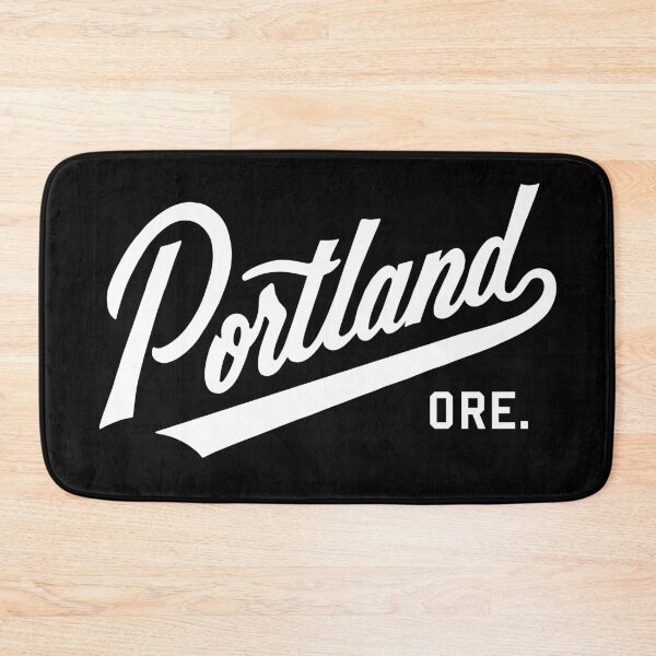 Item preview, Portland Script Logo White designed and sold by lorenklein.