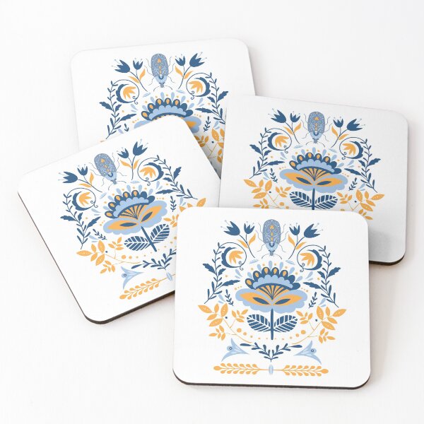 Item preview, Scandinavian Folk Art Study 011 designed and sold by NordicStudio.