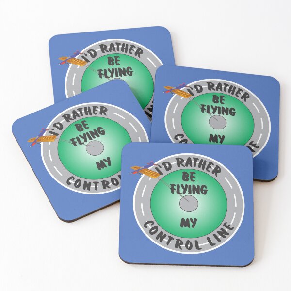 Item preview, I'd Rather Be Flying My Control Line designed and sold by dhajr.