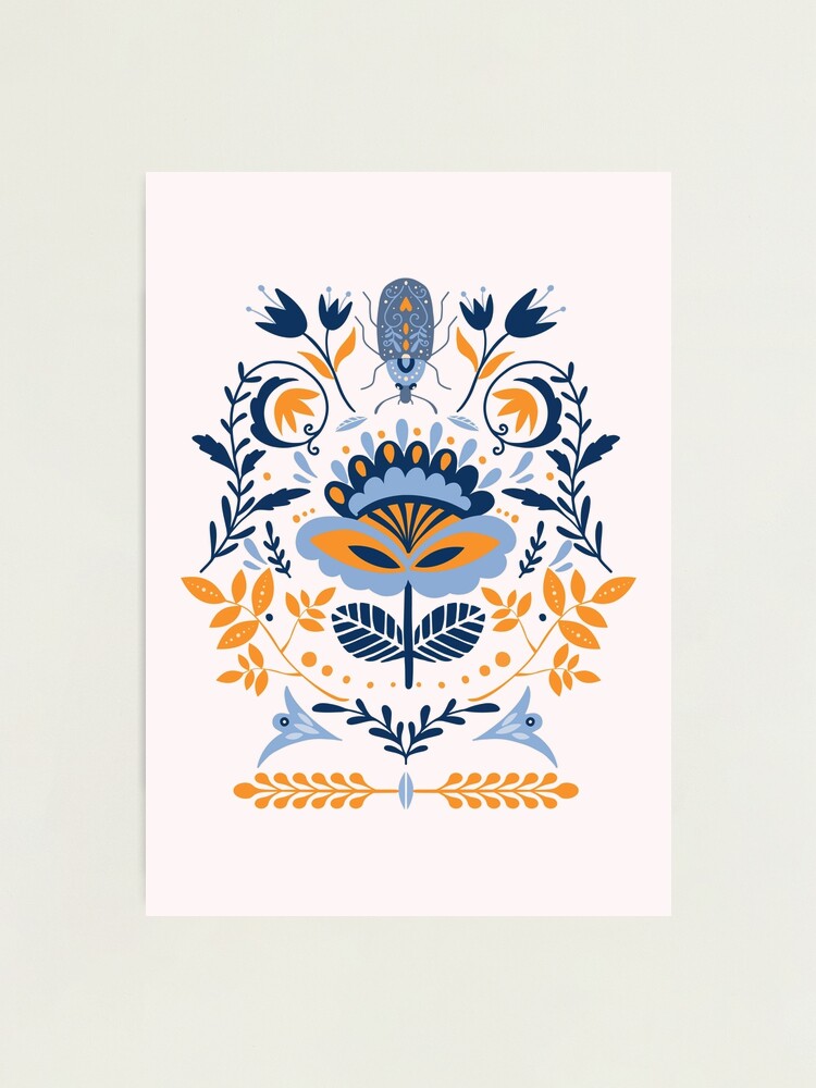 Scandinavian Folk Art Study 011